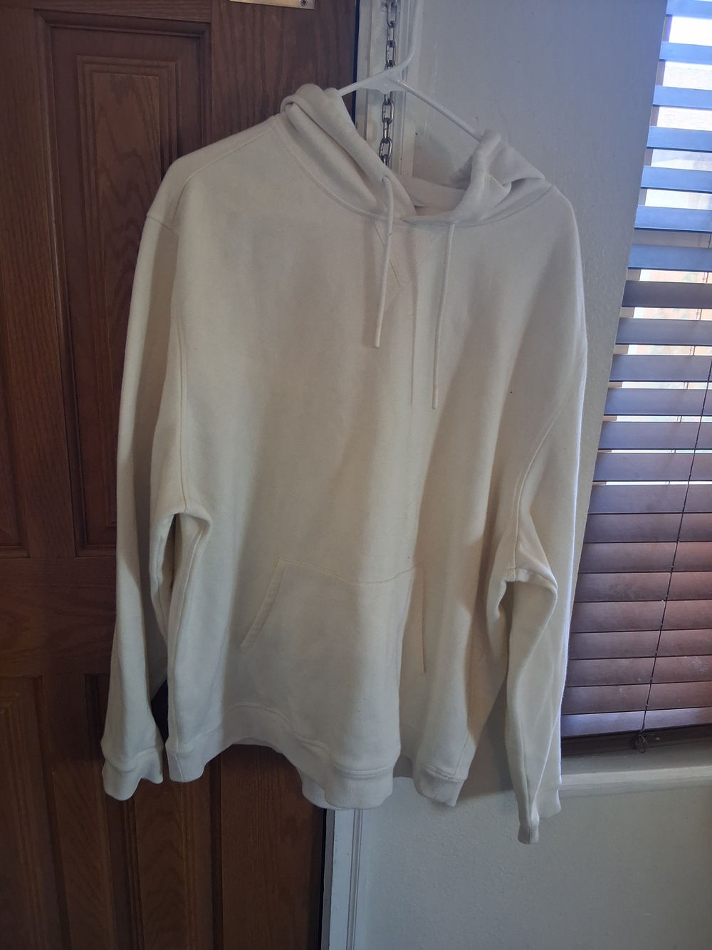 DSG Cream Pullover Hoodie for Men